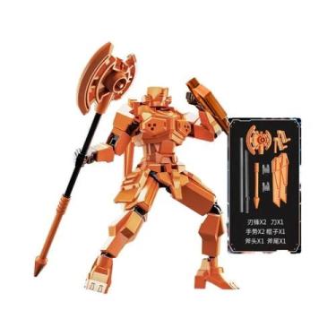 Imagem de Robô Articulado 3D De 13 Pontos De Articulação Com Mudança De Forma, F