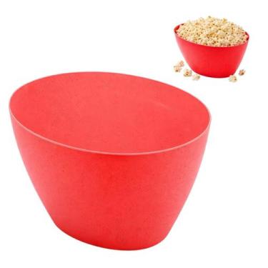Imagem de 12 Bowl Pote Oval 23cm Balde de Pipoca Vermelho - Wolf