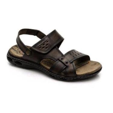 Imagem de Sandália Pegada Confort Masculina-Masculino