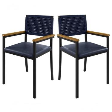 Imagem de Cadeiras Para área Gourmet Com Braço - Madri Paonanda Decor
