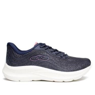 Imagem de Tênis Feminino Olympikus Venus 3 338 Evasense Marinho/Rosa, Marinho, R