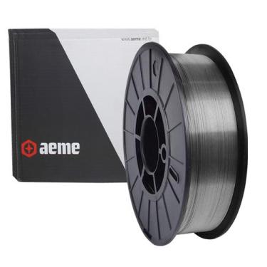 Imagem de Arame Solda Mig Sem Cobre ER70S-6 1.32mm 15 Kg Aeme