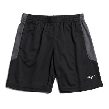 Imagem de Bermuda Infantil Mizuno Soul Fit Jr, Preto, 10