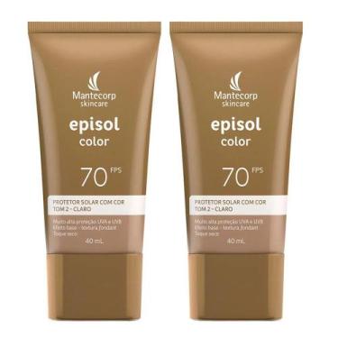 Imagem de Mantecorp Skincare Episol Color Kit com 2 Protetores Solares com Cor F