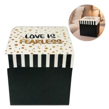 Imagem de 2 Caixas Para Presente Em Cubo Love 21cm - Mg