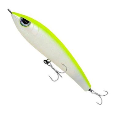 Imagem de Isca Artificial Hunter Bait 7,5cm 6g Dorso Verde Limao - Yara Cor 10