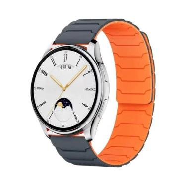 Imagem de Pulseira Magnética De Silicone De 22mm 20mm Para Samsung Galaxy Watch 