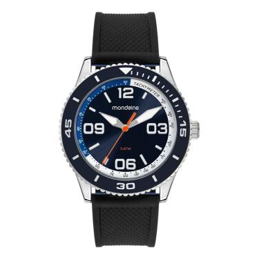 Imagem de Relogio Mondaine Masculino Ref: 33032g0mvni2 Esportivo Prateado