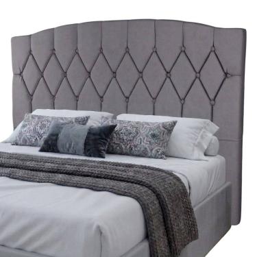 Imagem de Cabeceira Estofada Para Cama Box Casal Belize de 1,40m