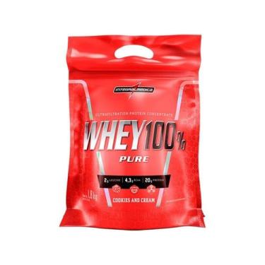 Imagem de Whey 100% Pure - 1800g Refil Cookies and Cream - IntegralMédica - Inte