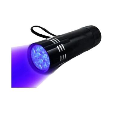 Imagem de Lanterna UV De Luz Roxa 1-51 LED De Alta Potência 395nm, Detector De U