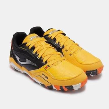 Imagem de Chuteira Society Joma FS Reactive Amarelo e Preto 42