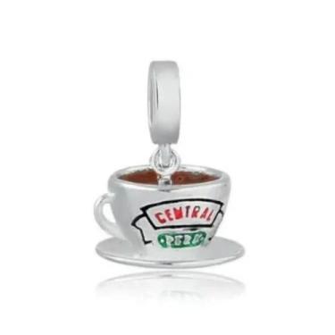 Imagem de Pingentes Berloque Bebidas Drinks Prata 925 Legitima, Berloque Café Ce