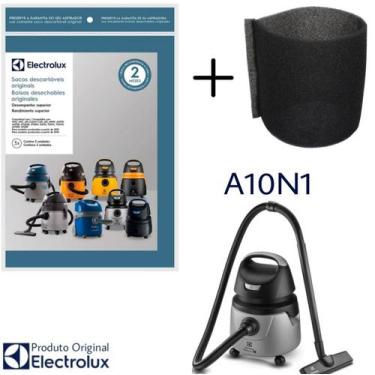 Imagem de Kit 3 Sacos Aspirador de Pó Electrolux Original + Filtro - A10N1 (CSE1