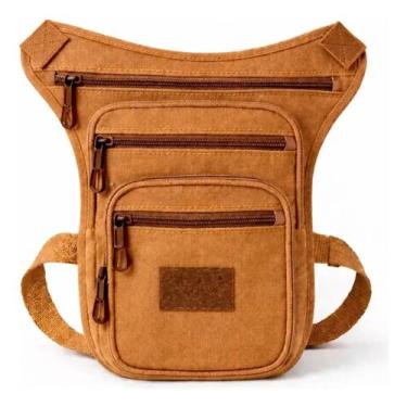 Imagem de Pochete de Perna Tática Moto com Múltiplos Compartimentos e Segurança 