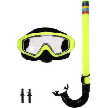 Imagem de Acessorio P /PISCINA/PRAIA Snorkel KIT C/MASCARA Caribe - BEL