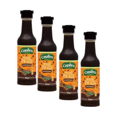Imagem de Molho Ingles Extra Cepera 150 Ml Kit com 4 UN - Cepêra