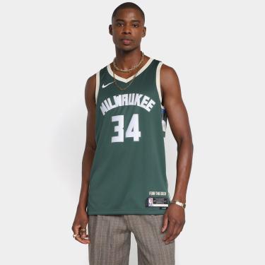 Imagem de Regata Jersey NBA Nike Milwaukee Bucks Giannis Antetokounmpo Nº 34-Masculino