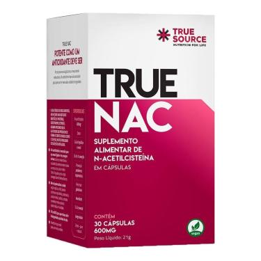 Imagem de Longevidade e Prevenção True NAC 600mg C/ 30 Cápsulas - True Source-Unissex