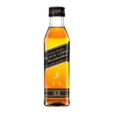 Imagem de Whisky jw black label miniatura 50ml - Johnnie Walker
