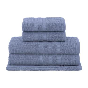 Imagem de Toalha de Banho Jacquard Buddemeyer Vanilla Extra Soft 90cm x 150cm Az