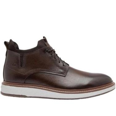 Imagem de Bota Masculina Clark Pulse em Couro Democrata 604204 Mogno-Masculino
