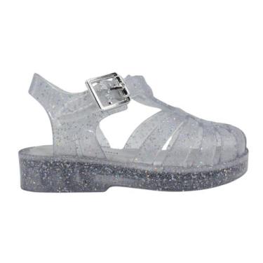 Imagem de Sandália Mini Melissa Possession Shiny Baby Vidro Glitter, Bc, Vidro g