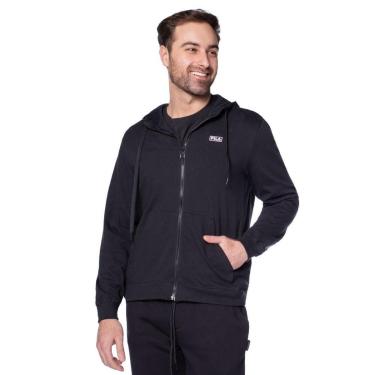 Imagem de Jaqueta Masculina Fila Heritage Essential II Preto/Branco-Masculino