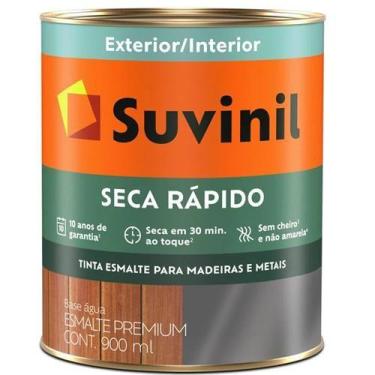 Imagem de Tinta Esmalte Base De Água Branco Brilhante 900 ml Suvinil