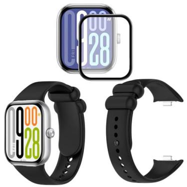 Imagem de Pulseira silicone + película para Redmi Watch 5 Global 2024 - Genérica