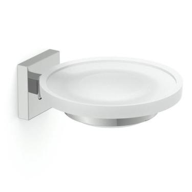 Imagem de Saboneteira para Banheiro Up Auxiliando na Higiêne Pessoal. Cromado Ce