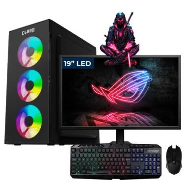 Imagem de Computador gamer i3-9100f 8gb ssd 120gb + hd 500gb gtx 550 ti 1gb - CL