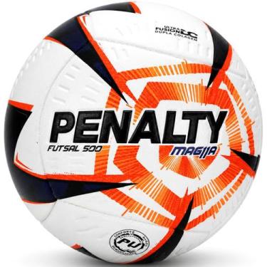 Imagem de Bola Futsal Penalty Mag11a R2 Jogo Competição, Roxo, Laranja