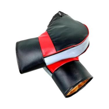 Imagem de Capa De Guidão De Motocicleta Impermeável De Inverno Em PU, Luvas Quen