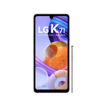Imagem de Smartphone LG K71 128GB White 4G Octa-Core - 4GB RAM 6,8 Câm. Tripla +