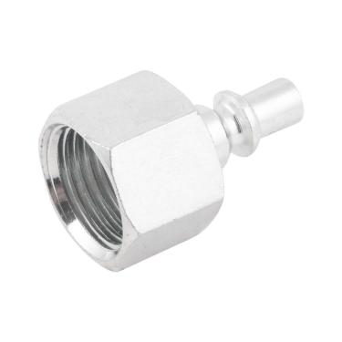 Imagem de Conector Vonder 51.14.412.000 para Redes de Ar Comprimido com Rosca Fêmea 1-2 NPT e Conexão 1-4 Polegada Bivolt Aço