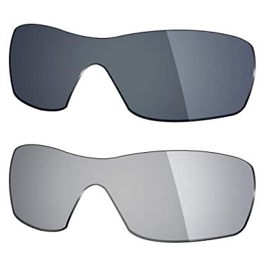 Imagem de 2 pares de lentes polarizadas de substituição da Mryok para óculos de sol Oakley Dart – Opções