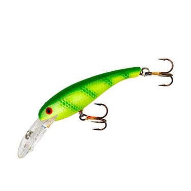 Imagem de Cotton Cordell Iscas Wally Diver (poleiro verde-limão, 6,35 cm)