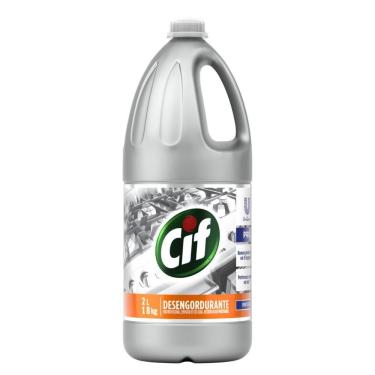 Imagem de Limpador Desengordurante Cif Profissional Sem Perfume 2L