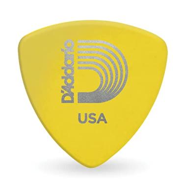 Imagem de D'Addario Palhetas de guitarra Duralin, leve/médio, pacote com 100, formato largo