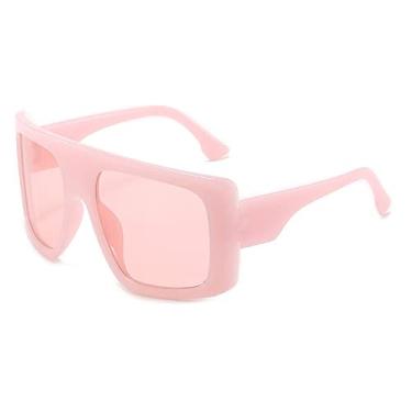 Imagem de Óculos de sol femininos de tamanho grande, óculos de sol femininos, vintage, óculos de sol grandes, óculos de sol masculinos, hip hop, tons gradientes, 15, china