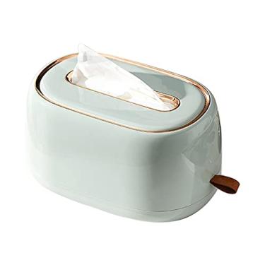 Imagem de Tingpai Suporte de ca a de lenços com mola de mesa tampa de ca a de lenços de parede dispen or de papel toalha dispen or de ext ção de papel pa carro casa banheiro quarto escritório