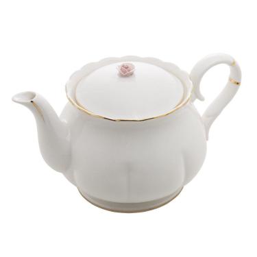 Imagem de Bule Porcelana Flower 1L Rosa Wolff