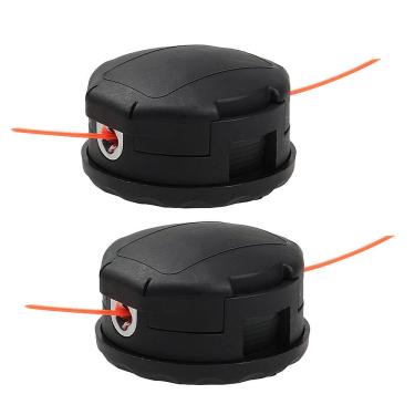 Imagem de AMINORD 2 pacotes de cabeça de aparador para Echo Speed Feed 400 SRM Series Straight Shaft Bump Feed Weed Eater (10 mm x 1,25 mm LH), perfeitamente compatível com SRM-225 SRM-230 SRM210 e mais, substitua a peça OEM #99944200907