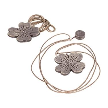 Imagem de Presilhas de Cortina, 2 Peças de Fivela de Cortina Em Forma de Ameixa para café