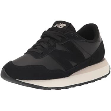 Imagem de New Balance Tênis masculino 237 V1, Preto/Raio de lua, 4
