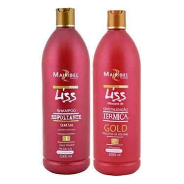 Imagem de Mairibel Kit de Alisamento Liss Térmica Gold Sem Formol - 2 Unidades