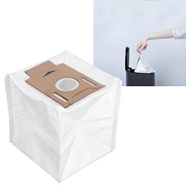 Imagem de Saco de pó para vassoura, bolsa ecológica para aspirador de pó prática não tecida resistente para T8MAX / AIVI/robô vassoura elétrica para