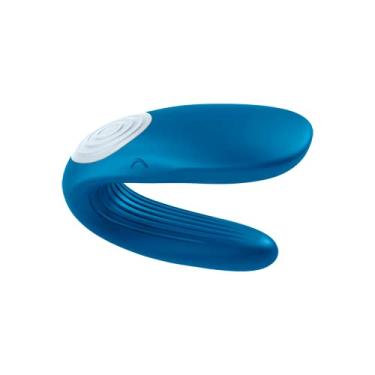 Imagem de Satisfyer Double Whale Vibrador para Casais - Estimulação do Ponto G e do Clitóris, Brinquedo Parceiro, Forma em U, Vestível durante a Relação Sexual - Silicone Macio, À Prova d'Àgua, Recarregável