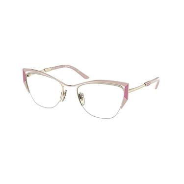 Imagem de Óculos Prada PR 63 YV 14A1O1 Alabaster/Begônia/Ouro pálido